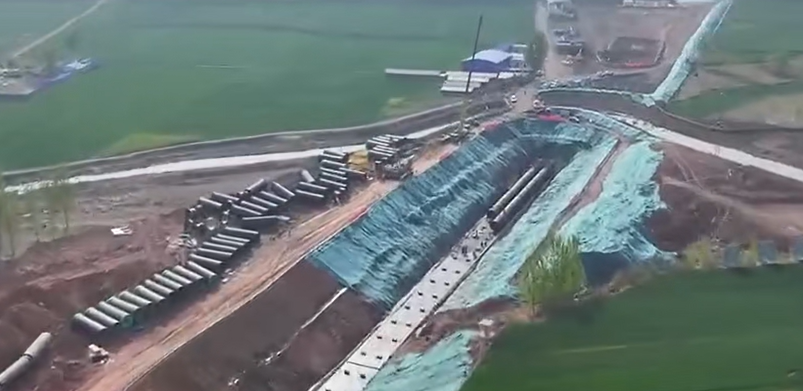 新兴铸管超大口径环氧管材首秀助力河南前坪灌区打造示范工程